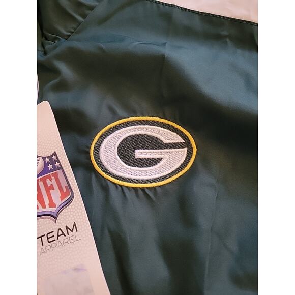 REEBOK GREEN BAY PACKERS JACKET MENS SIZE 2XL FULL ZIP ZIPPER NWT - Picture 2 of 7
